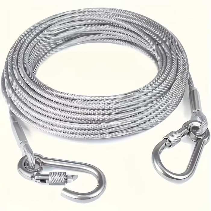 Multipurpose Heavy Duty Stainless Steel Clothes Drying Rope.