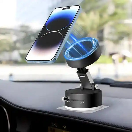 Vacuum Magnetic Suction Phone Holder