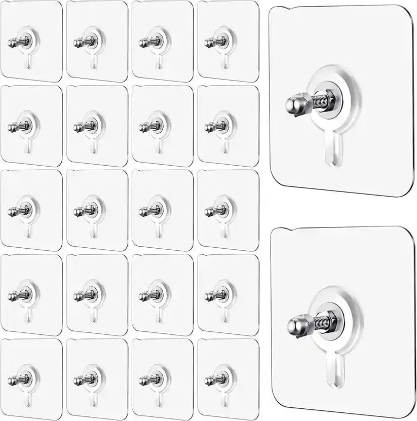 Reusable Multipurpose Adhesive Wall Hooks