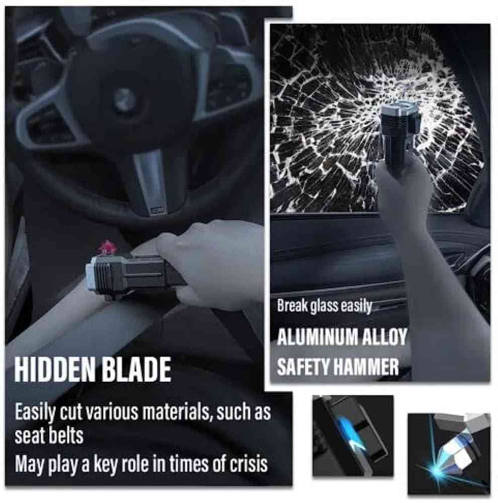 8 in 1 Portable Rechargeable Torch LED Flashlight