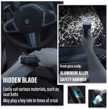 8 in 1 Portable Rechargeable Torch LED Flashlight