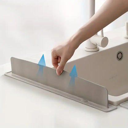 Sink Splash Guard | Flexible Silicone | Keeps Counters Dry & Clean ( Pack of 2 )🔥BUY 1 GET 1 FREE🔥