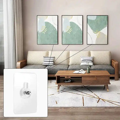 Reusable Multipurpose Adhesive Wall Hooks