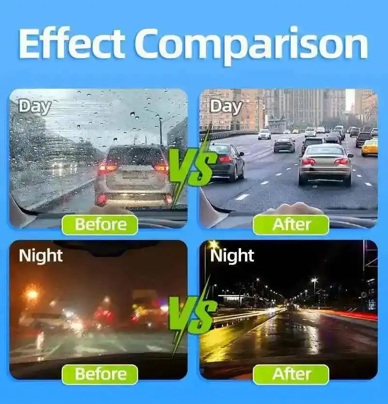 Car Oil Film Windshield Glass Cleaner