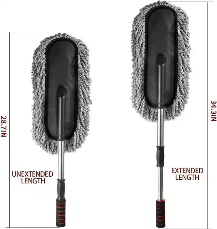 Buy Extendable Microfiber Cleaning Brush And Get Car Detailing Brush and Windshield Cleaning Tablets Worth Rs. 599/- FREE!! Newyear Offer
