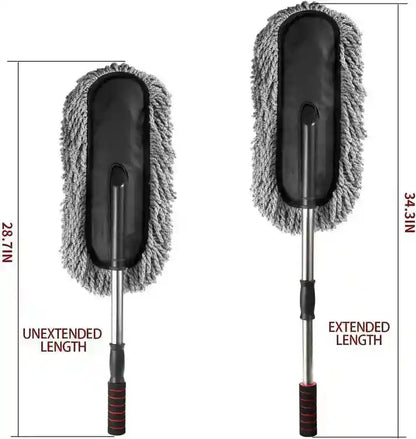 Buy Extendable Microfiber Cleaning Brush And Get Car Detailing Brush and Windshield Cleaning Tablets Worth Rs. 599/- FREE!! Newyear Offer